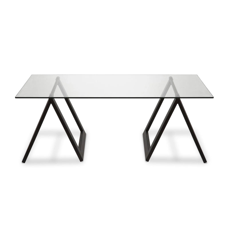 Modara Sawhorse Leg Coffee Table (Optional Finishes)